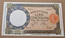 CINQUANTA 50 LIRE LUPA