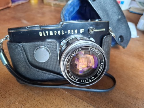 Olympus pen noir - noir, rare