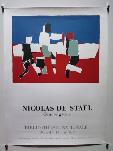 Nicolas staël affiche - de,