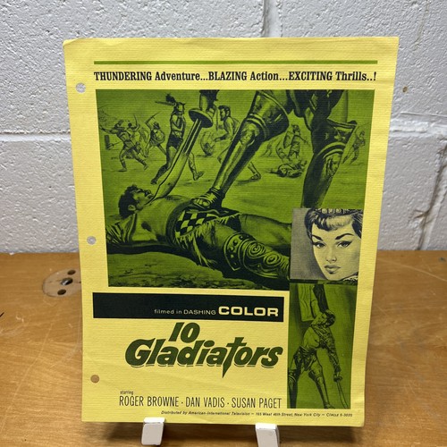 1963 dieci gladiatori press - 1963,
