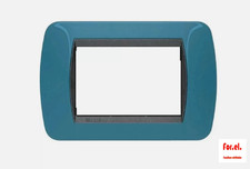 Bticino L4803BU Placca 3 Posti