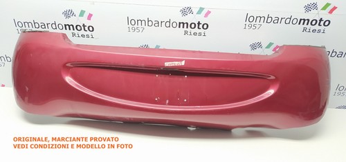Paraurti posteriore rosso - posteriore,