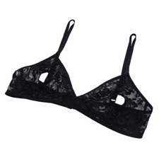 Naughty Black Lace Open Nipple