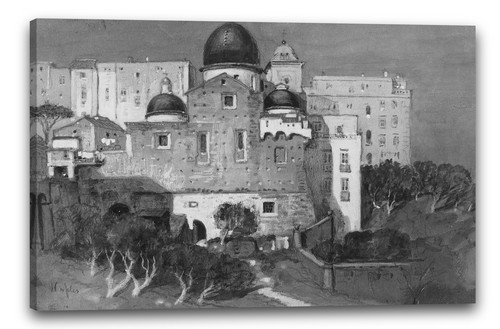 Tela cornice samuel colman - tela/cornice,