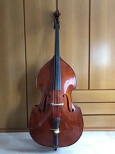 CONTRABBASSO 3/4 (Diapason 104cm) IN LEGNO ACERO ABETE MASSELLO - TASTIERA EBANO