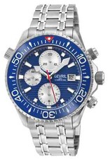 Orologio subacqueo Gevril uomo 48815 Hudson Yards Chrono svizzero automatico SW 500 MVMNT