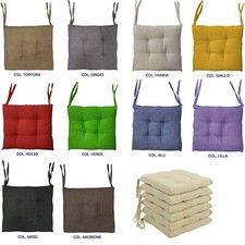 Set 2 4 6 Cuscini Sedie Cucina