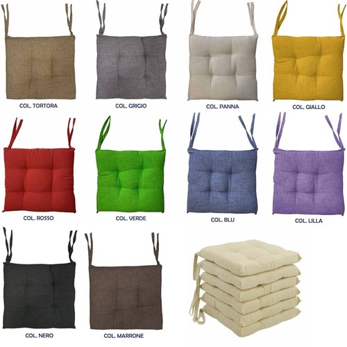 Set cuscini sedie - 6,