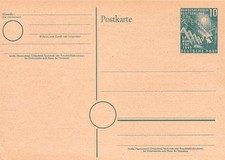 832018) Confederazione speciale intero postale PSo1*+usato apertura tedesca Bundestag 