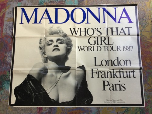 Madonna poster original wea - poster,