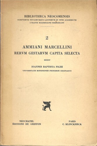 Ammiani marcellini rervm - -,