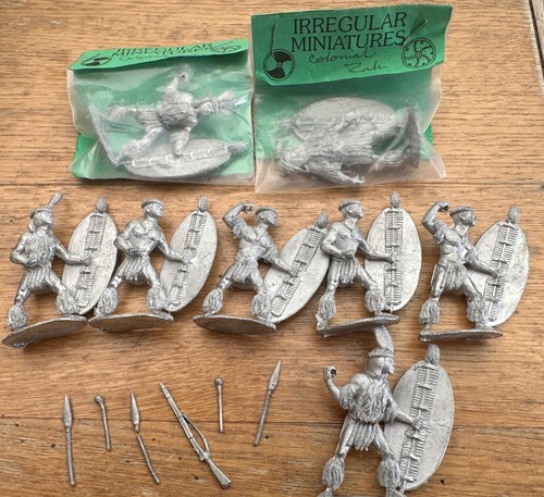 Miniature irregolari zulus s - miniature, zulus's