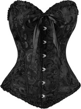Corsetto Donna Nero Elegante