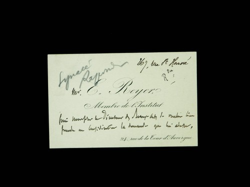 Ernest reyer carte - ernest,