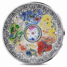 10 euro Opera Garnier argento