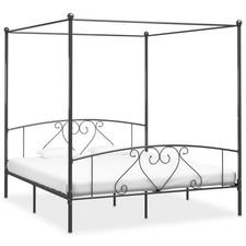 Letto a Baldacchino in Metallo