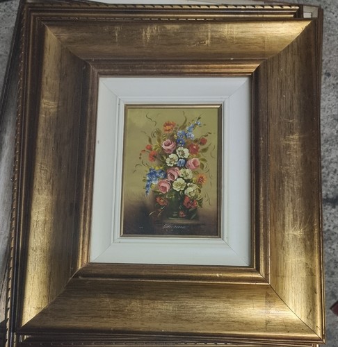 Quadro olio rame firmato - quadro,