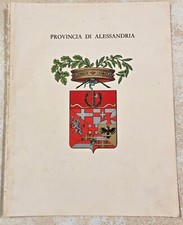 STEMMA PROVINCIA ALESSANDRIA ALBO D'ORO CADUTI 1933 1935 VALENZA ACQUI TORTONA 