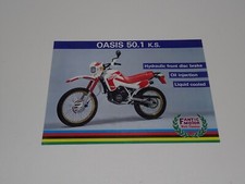 FANTIC MOTOR OASIS 50.1 K.S. BROCHURE DEPLIANT PROSPEKT (C 4 BIS)