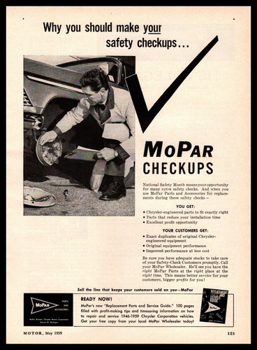 1959 mopar chrysler - mopar, oem