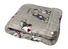 Plaid Morbido Stampato Coperta Calda Inverno Divano Sherpa Disegno Pecorelle