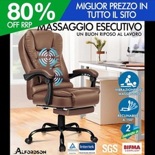 ALFORDSON Sedia da Ufficio