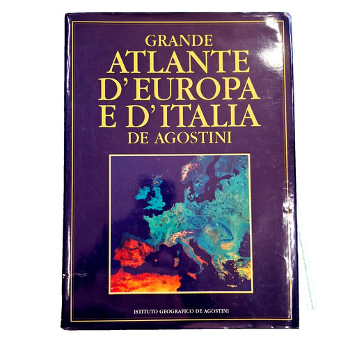 Grande atlante europa e - grande, d'europa