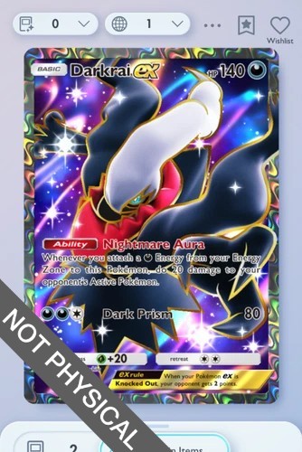 Pokemon tcg pocket darkrai - tcg,