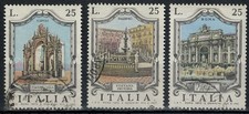ITALIA 1973 Fontane 3v us