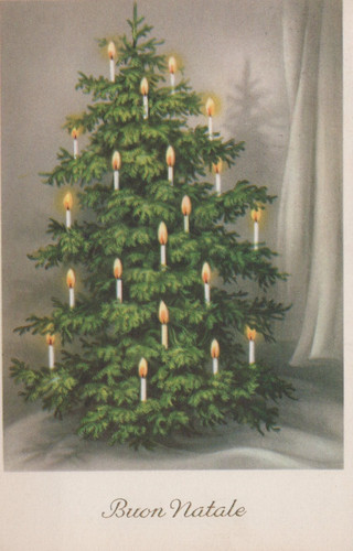 Cartolina augurale buon - cartolina,