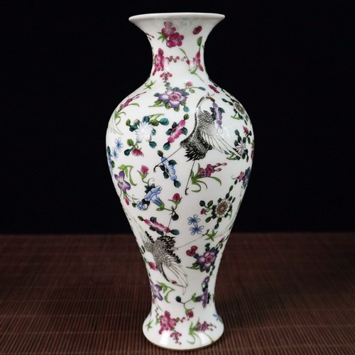 Vaso porcellana rosa - , famiglia