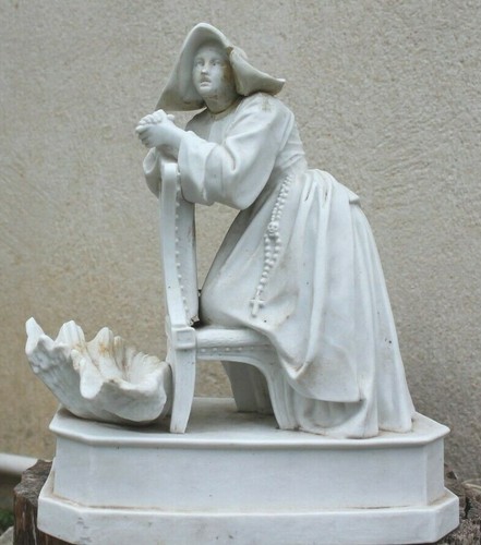 Ancien imposant bénitier - ancien, en