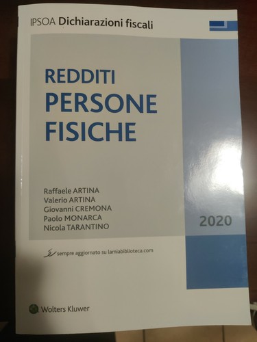 Redditi persone fisiche 2020 - persone,