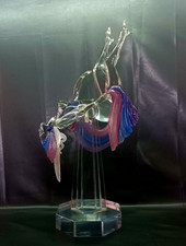 Scultura nudo in vetro di