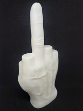 Stampa 3D scultura Cattelan L.O.V.E.  "il dito" h.18 cm NUOVO