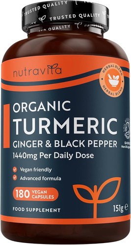 Curcuma bio con piperina - bio, e