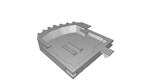 Coperchio batterie per calibro - coperchio,