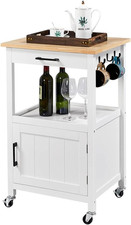 Carrello Cucina Bianco Con