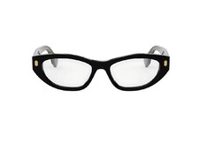 FENDI ROMA FE50119I (001) montatura da vista cat eye acetato nero