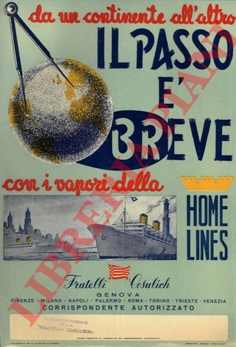 Cosulich home lines da - ,