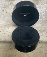 Mauboussin box, ronde, black paint color in good storage conditions