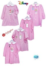 Grembiule bimba asilo scuola materna quadretti rosa AMBROSINO SAVIM DISNEY