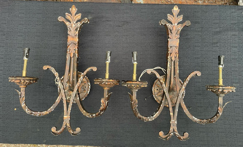 Coppia applique parete - da,
