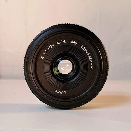 Panasonic lumix 20mm - panasonic, g