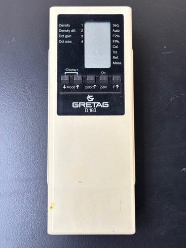 Gretag d183 densitometro - gretag,