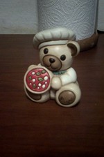 orsetto pizzaiolo  THUN collezione teddy thun  vintage  h. cm 10  leggi