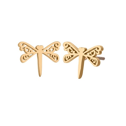 Orecchini libellula color oro