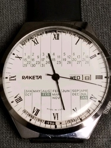 Raketa calendario perpetuo - calendario,