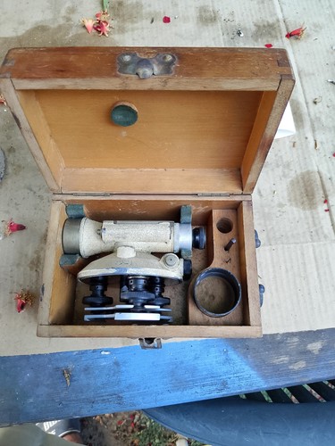 Vintage teodolite azimut - vintage,