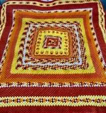 Rare Vintage Wool Crochet